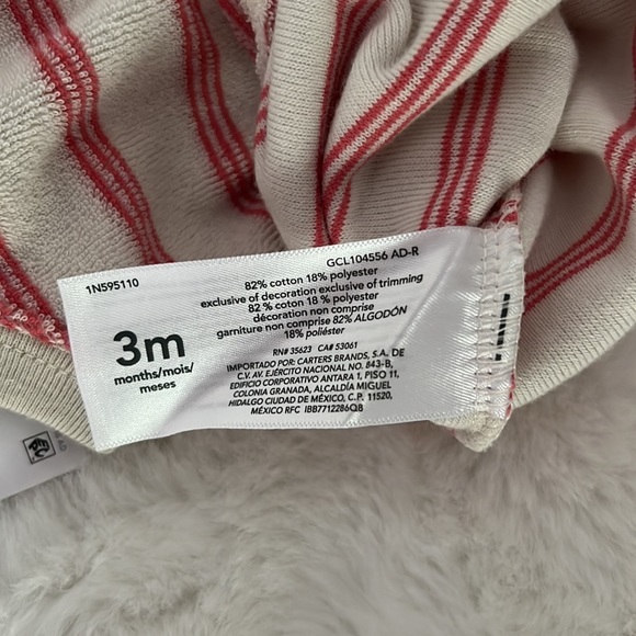 CARTER’S Baby Boy Sleeveless Romper 3m - Picture 10 of 10